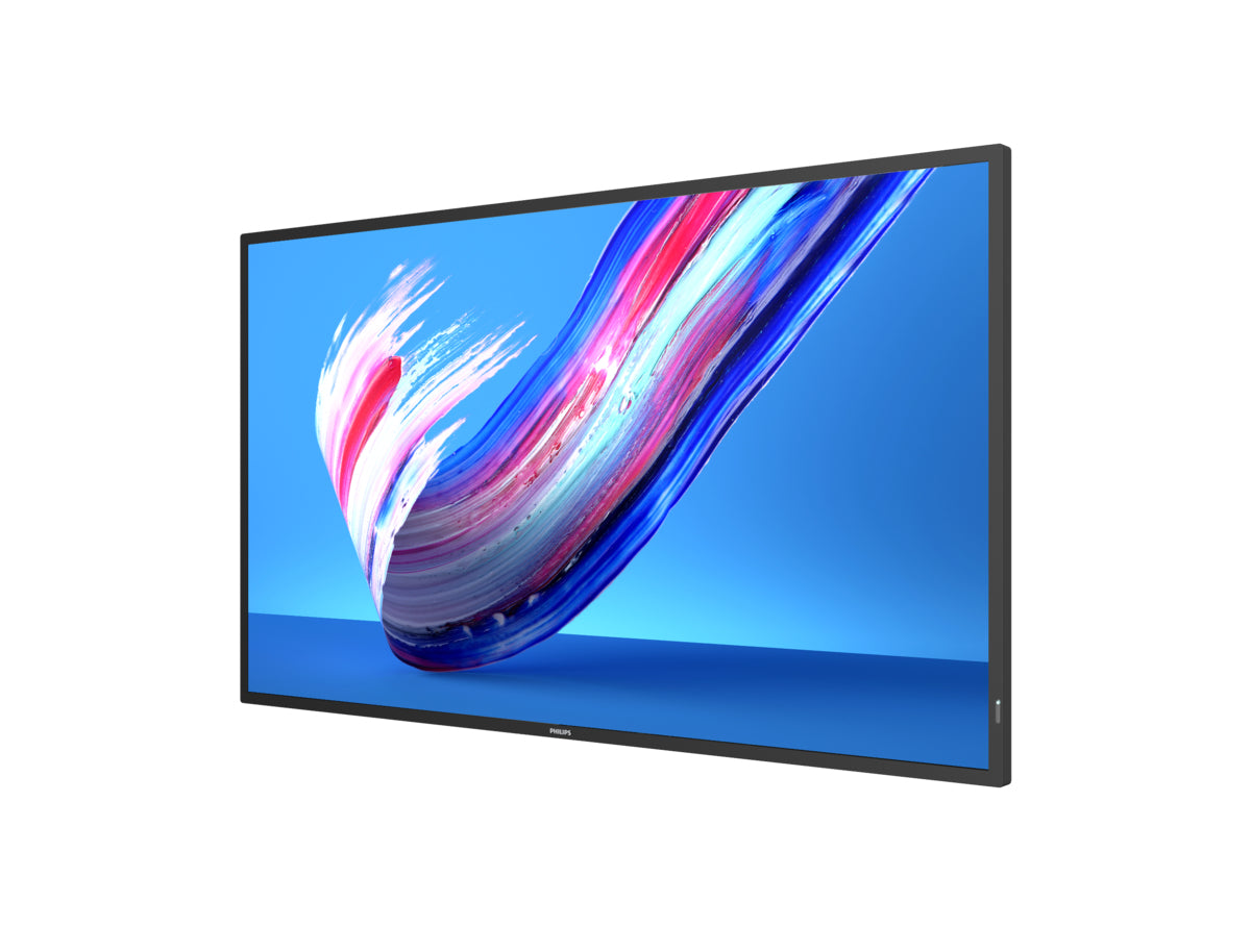 Philips 43BDL3650Q Digital signage flat panel 109.2 cm (43") LCD Wi-Fi 400 cd/m² Full HD Black Built-in processor Android 10 18/7