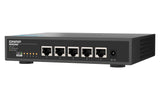 QNAP QSW-3205-5T network switch Unmanaged 10G Ethernet (100/1000/10000) Desktop Black