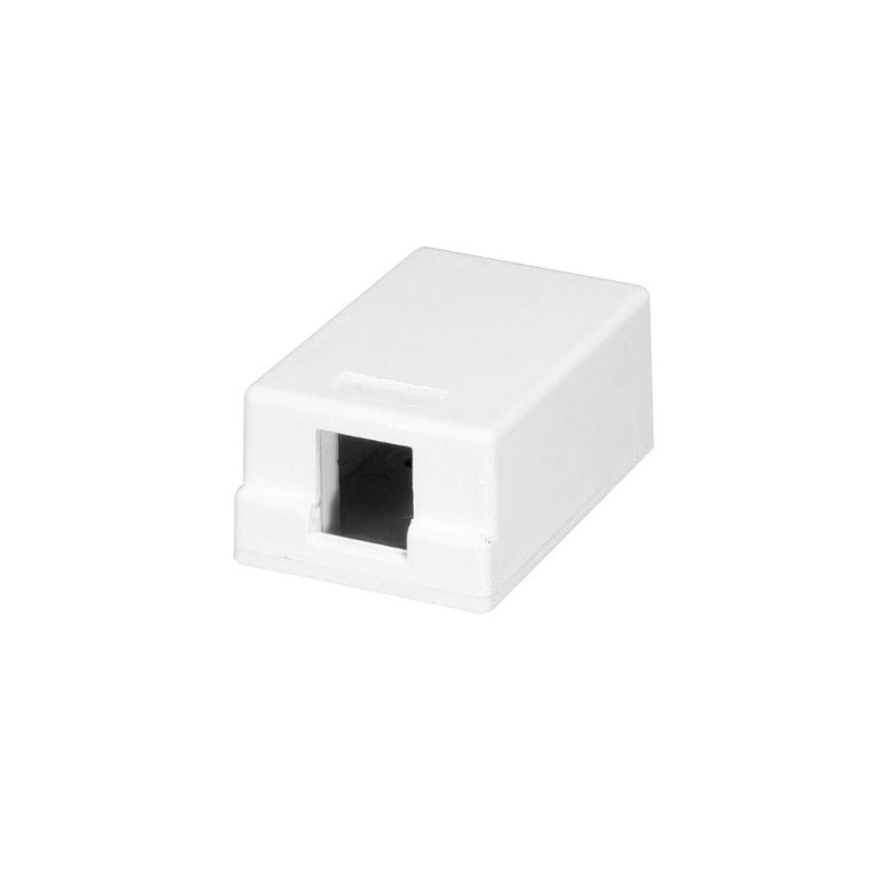 Wavenet- Surface Mount Box, Adhesive Strip & Mounting Screws 1-Pt,  WHITE