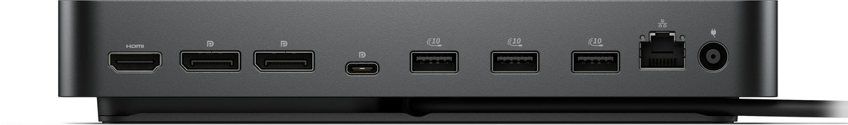 DELL WD25 Wired USB 3.2 Gen 2 (3.1 Gen 2) Type-C Black