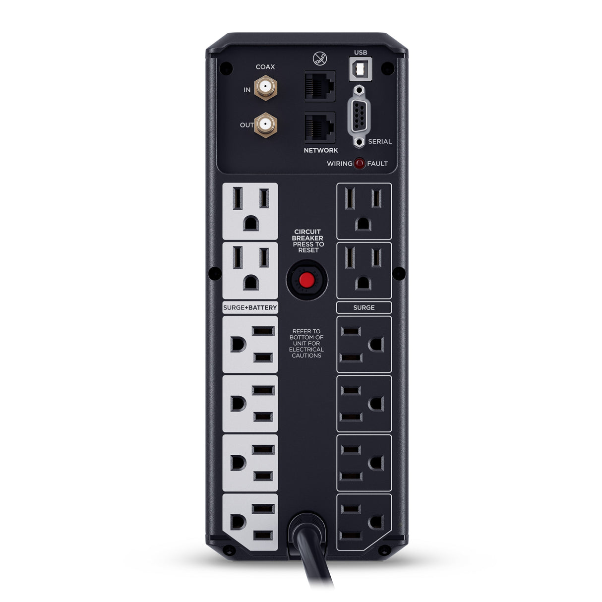 CyberPower LCD CP1500AVRLCD3 uninterruptible power supply (UPS) Line-Interactive 1.5 kVA 900 W 12 AC outlet(s)