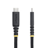 StarTech.com 10ft (3m) USB-C Charging Cable, Durable and Ultra-Flexible, 240W (5A) PD EPR, USB 2.0 Laptop Charger Cable, USB-IF Certified, Rugged USB-C Charging Cord