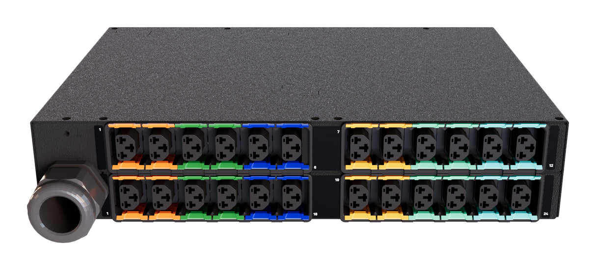 Vertiv PowerIT rack power distribution unit, 43.4kW, 3P+N+E (IP44) plug