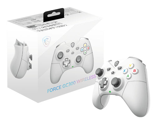 MSI FORCE GC300 WIRELESS WHITE USB 2.0 Gamepad Analogue PC