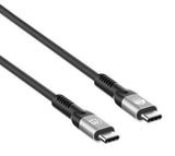 Manhattan Fast USB-C to USB-C Cable (240W), 1m, 240W Laptop Charging + High-Speed Data & Video, Works with ALL Laptops (Note additional USB-C 240W wall charger needed), 40 Gbps Ultra-Fast Transfers, Black, 3 year Warranty