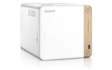 QNAP TS-462-4G NAS Tower Intel® Celeron® N4505 4 GB DDR4 0 TB QNAP QTS White