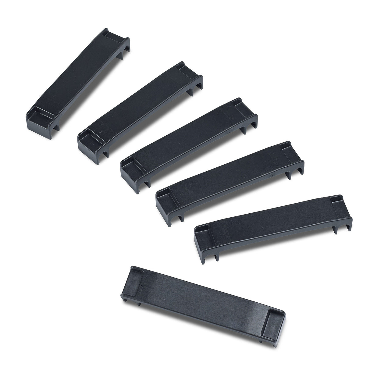 APC NetShelter Cable Management, Vertical Cable Manager, Cable Retainer, for NetShelter SX 750mm W, Set of 6, 109 x 13 x 23 mm
