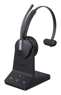 Yealink WH64 Mono Teams Headset Wireless Head-band Office/Call center USB Type-C Bluetooth Black