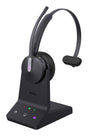 Yealink WH64 Mono Teams Headset Wireless Head-band Office/Call center USB Type-C Bluetooth Black