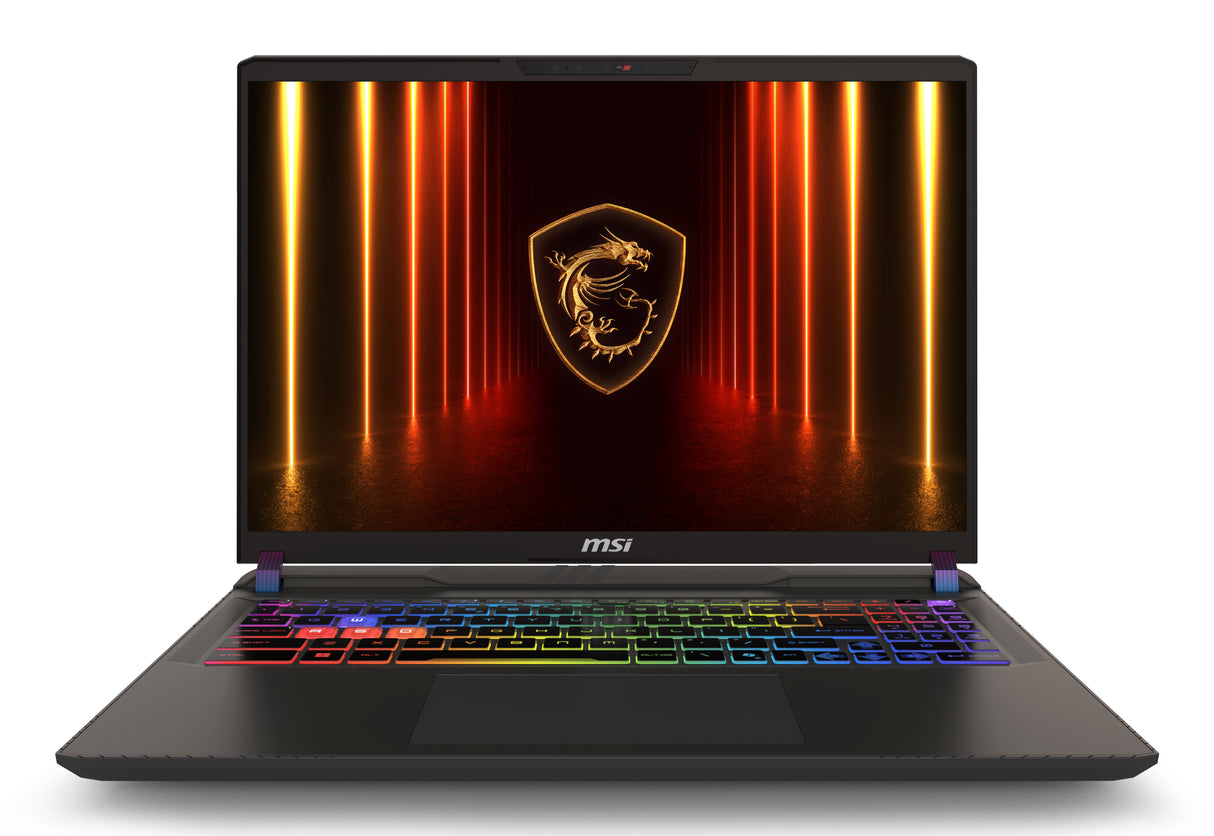 MSI Vector 16 HX AI A2XWIG-034CA Intel Core Ultra 9 275HX Laptop 40.6 cm (16") Quad HD+ 32 GB DDR5-SDRAM 1 TB SSD NVIDIA GeForce RTX 5080 Wi-Fi 6E (802.11ax) Windows 11 Home Grey