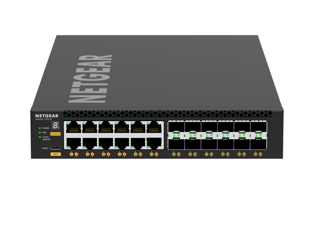 NETGEAR XSM4324 Managed L3 10G Ethernet (100/1000/10000) 1U Black