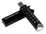 iStorage datAshur PRO2 8 GB | Secure Flash Drive | FIPS 140-2 Level 3 Certified | AES-XTS 256-bit hardware encryption | Password protected | Dust/Water-Resistant