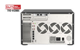 QNAP TVS-h1288X NAS Tower Intel® Xeon® W-1250 16 GB DDR4 0 TB QuTS hero Black