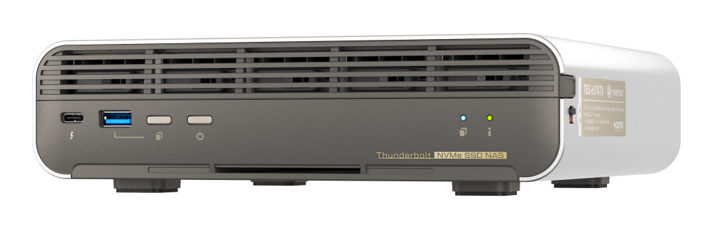 QNAP TBS-h574TX-i5UC-05S02 NAS Compact Intel® Core™ i5 i5-1235U 16 GB 19.2 TB SSD QNAP QTS Grey, Black