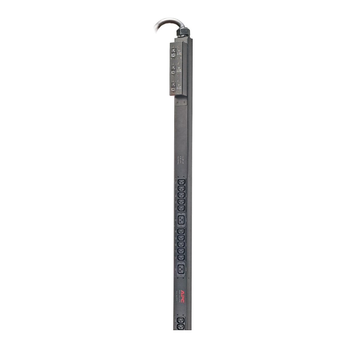 APC NetShelter Basic Rack PDU, Zero U, 12.5kW, 208V, 30 C13 and 6 C19 outlet, 3ft input Cord
