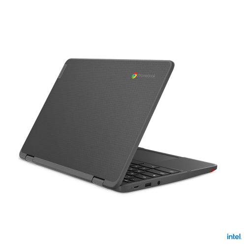 Lenovo 500e Yoga Chromebook Gen 4 Intel® N N100 31 cm (12.2") Touchscreen WUXGA 4 GB LPDDR5-SDRAM 32 GB eMMC Wi-Fi 6E (802.11ax) ChromeOS Grey QWERTY US English