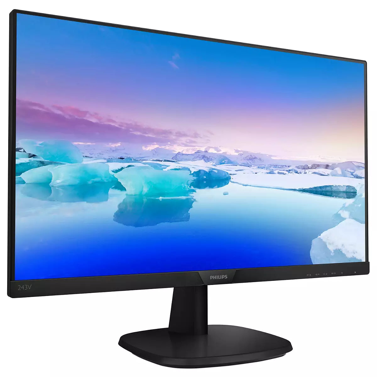 Philips V Line 243V7QJAB/27 computer monitor 60.5 cm (23.8") 1920 x 1080 pixels Full HD LED Black