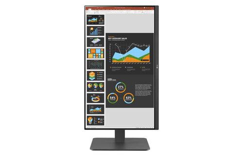 LG 24BR650B-C computer monitor 60.5 cm (23.8") 1920 x 1080 pixels Full HD LED Grey