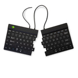 R-Go Tools Ergonomic keyboard R-Go Split Break v2 with break software, ergonomic split keyboard, QWERTY (US), Wired, black