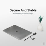 Plugable Technologies 2.5G USB C and USB to Ethernet Adapter, 2-in-1 Adapter Compatible with USB-C Thunderbolt 3 or USB 3.0, USB-C to RJ45 2.5 Gigabit LAN Ethernet, Compatible with Mac and Windows