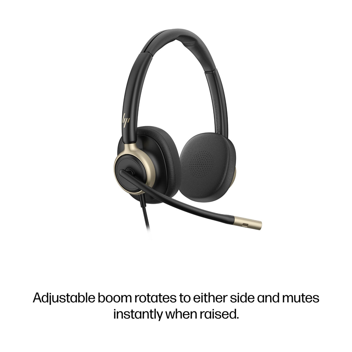 HP Poly Mission 820 Stereo USB Wired Headset