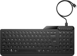 HP 400 Backlit Wired Keyboard