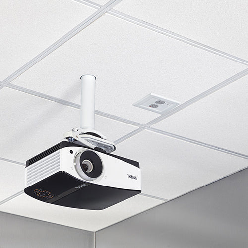 Chief SpeedConnect Above-Tile Suspended Ceiling Kit with 2-Gang Filter & Surge
