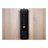 APC NetShelter CX, High security handle adaptor Kit, for door mounting, Black, 300H x 69W x 35D mm