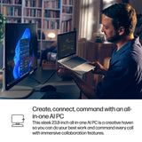 HP EliteStudio 8 All-in-One G1i AI PC Wolf Pro Security Edition Intel Core Ultra 5 235 60.5 cm (23.8") 1920 x 1080 pixels Touchscreen All-in-One PC 16 GB DDR5-SDRAM 512 GB SSD Windows 11 Pro Wi-Fi 7 (802.11be) Silver
