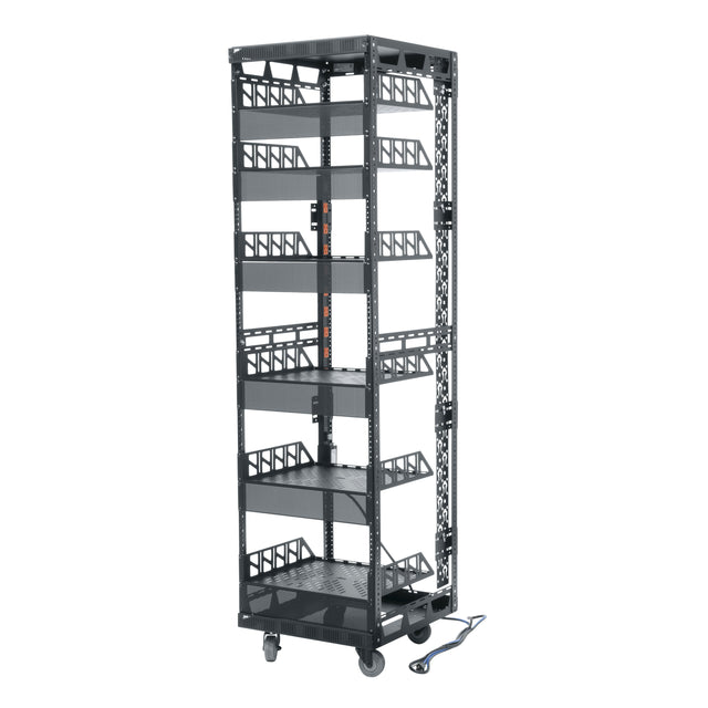Middle Atlantic 37 RU Pre-Configured Slim 5 Series 19-1/8 Inch Wide Rack Frame, 20 Inches Deep