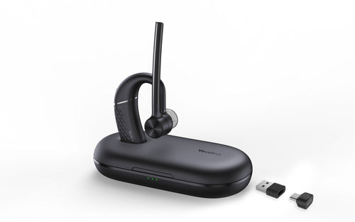 Yealink BH71 Pro USB-C/A Headset Wireless Ear-hook Office/Call center USB Type-C Bluetooth Black
