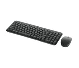 Logitech MK250 Compact Bluetooth Wireless Combo keyboard Mouse included Universal RF Wireless + Bluetooth QWERTY US English Graphite