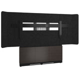 Middle Atlantic ForumTM Floor-to-Wall Mounted 66" (3 Bay) Display Stand for (1) 105" 21:9 Ultra-Wide Display, Dark Colorway