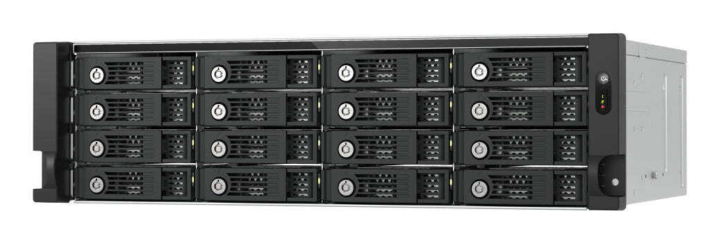 QNAP TL-R1600PES-RP storage drive enclosure HDD/SSD enclosure Black, Grey 2.5/3.5"