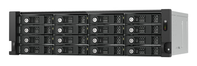 QNAP TL-R1600PES-RP storage drive enclosure HDD/SSD enclosure Black, Grey 2.5/3.5"