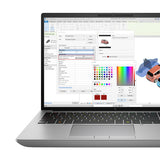 HP ZBook Fury G11 Intel® Core™ i9 i9-14900HX Mobile workstation 40.6 cm (16") WQUXGA 64 GB DDR5-SDRAM 2 TB SSD NVIDIA RTX 3500 Ada Wi-Fi 7 (802.11be) Windows 11 Pro Silver