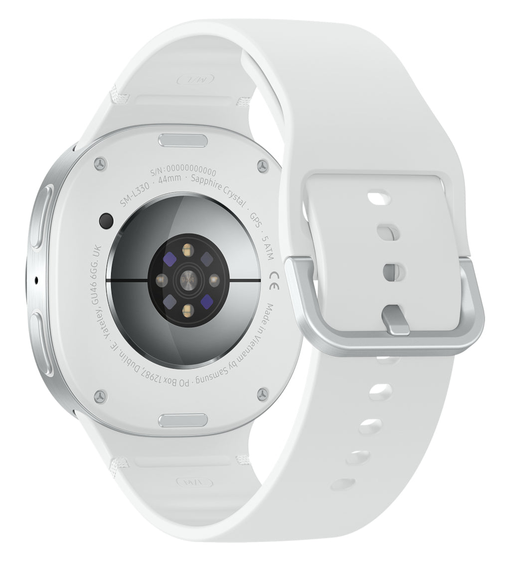 Samsung Galaxy Watch8 3.81 cm (1.5") AMOLED 44 mm Digital 480 x 480 pixels Touchscreen Silver Wi-Fi GPS (satellite)