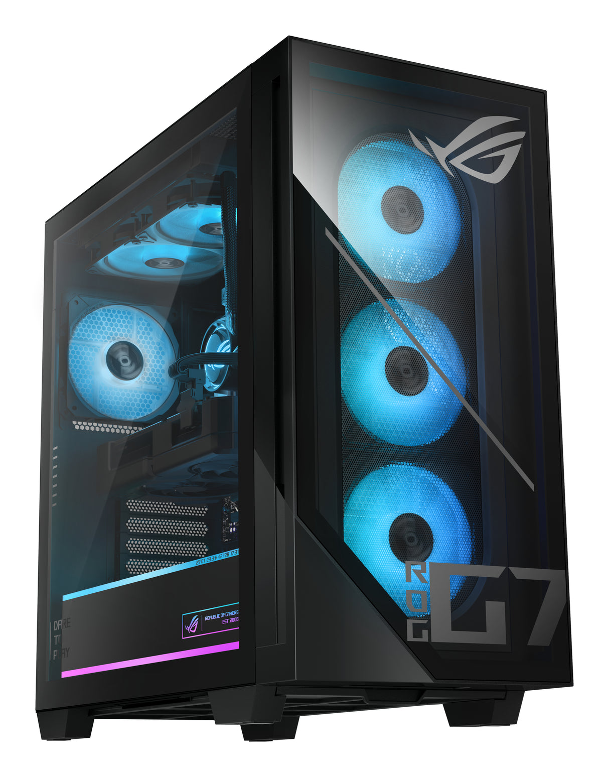 ASUS ROG G700 G700TF-DSU750801-CB Intel Core Ultra 7 265F 64 GB DDR5-SDRAM 2 TB SSD NVIDIA GeForce RTX 5080 Windows 11 Home Tower PC Black