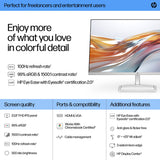 HP Series 5 23.8 inch FHD White Monitor - 524sw