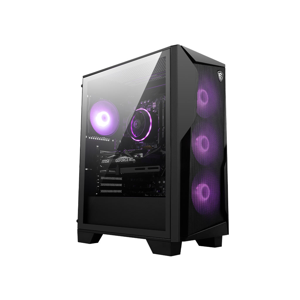 MSI Codex R2 B14NVL5-447US Intel® Core™ i5 i5-14400F 16 GB DDR5-SDRAM 1 TB SSD NVIDIA GeForce RTX 5060 Windows 11 Home Desktop PC Black