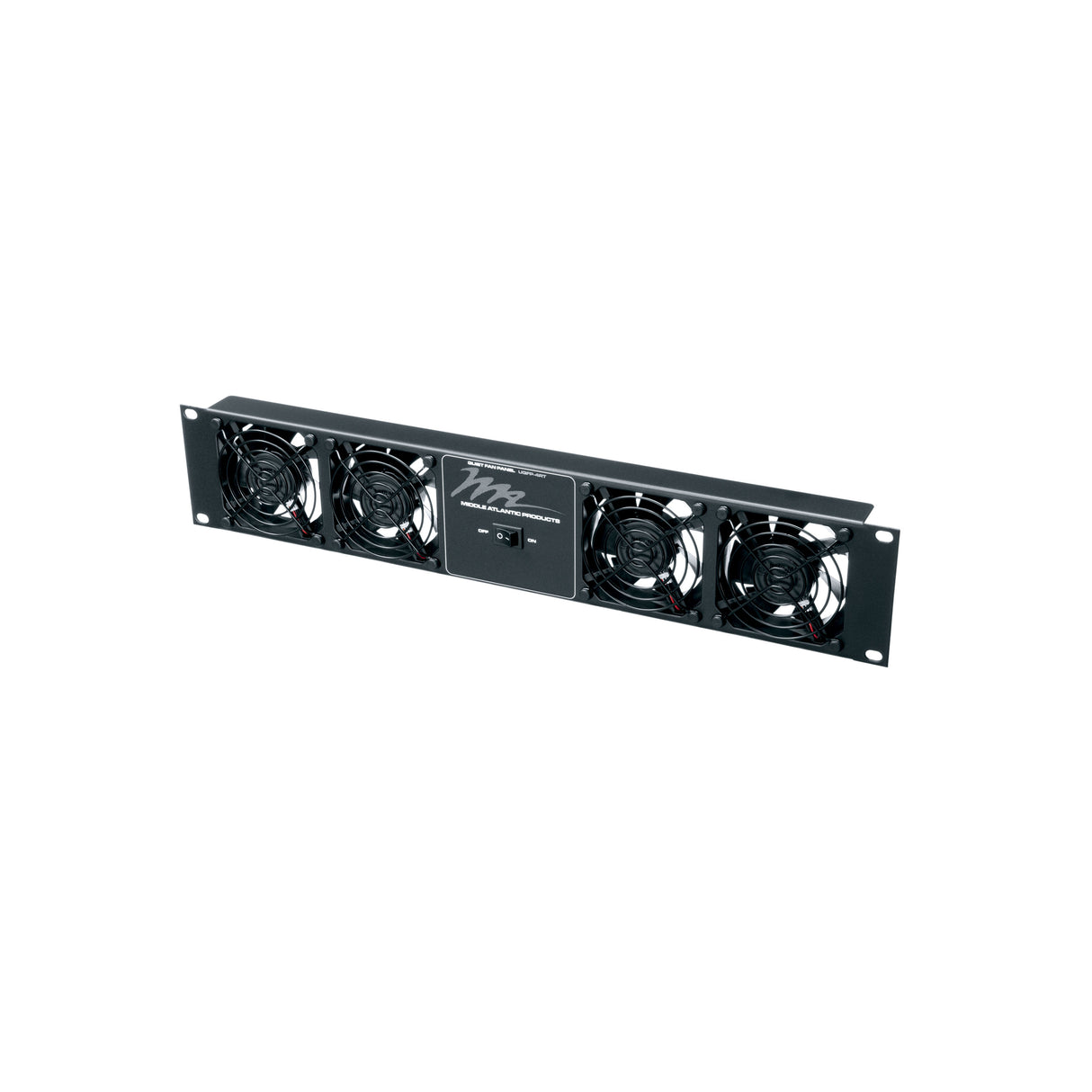 Middle Atlantic 100 CFM Fan Panel with Remote Thermistor, 27dB