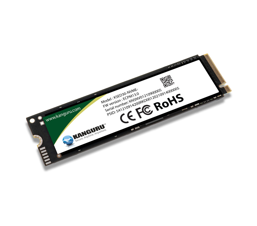iStorage Kanguru Defender SED30™ M.2 NVMe 1TB Internal Self-Encrypting Solid State Drive| Internal NVMe PCIe M.2, 2280 NVMe Gen 4 x 4 | AES-XTS 256-bit Hardware Encryption |Ideal for Laptops, Tablets and Computers| TAA Compliant