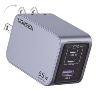 Ugreen Nexode Pro Laptop, Smartphone Blue AC Fast charging Indoor