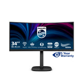 Philips 3000 series 34B2U3600C/27 computer monitor 86.4 cm (34") 3440 x 1440 pixels Wide Quad HD LCD Black