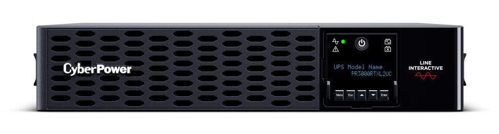 CyberPower Smart App Sinewave uninterruptible power supply (UPS) Line-Interactive 3 kVA 3000 W 9 AC outlet(s)