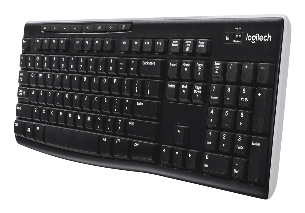 Logitech 920-003051 keyboard RF Wireless English Black