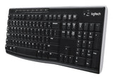 Logitech 920-003051 keyboard RF Wireless English Black