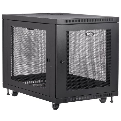 Tripp Lite SmartRack Cabinet 12U Mid-Depth 33" Depth on casters