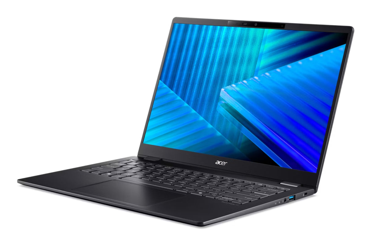 Acer TravelMate P6 14 AI TMP614-54-56PB Copilot+ PC Intel Core Ultra 5 226V Laptop 35.6 cm (14") WQXGA+ 16 GB LPDDR5x-SDRAM 1 TB SSD Wi-Fi 7 (802.11be) Windows 11 Pro Black