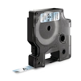 DYMO Authentic D1 Labels | Black Print on Clear Tape | 9 mm x 7 m | Self-Adhesive Labels for LabelManager Label Makers | Made in Europe